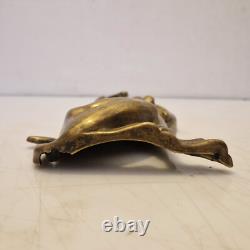 France Paire de griffons en bronze en appliques H. 30,5 cm XIXème