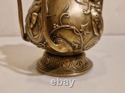 France art sacré Brûle encens / parfum Bronze massif, décor de 4 putti XIX France art sacré Brûle encens / parfum Bronze massif, décor de 4 putti XIX