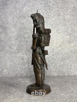 Fremiet. Grenadier De La Garde Imperiale Second Empire. Napoleon Iii. Bronze