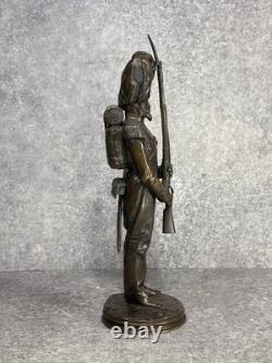 Fremiet. Grenadier De La Garde Imperiale Second Empire. Napoleon Iii. Bronze