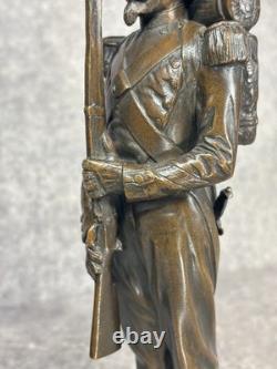 Fremiet. Grenadier De La Garde Imperiale Second Empire. Napoleon Iii. Bronze