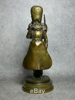 Fremiet. Sapeur Dinfanterie Second Empire. Napoleon Iii. Bronze. (date 1854)