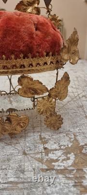 French Antique Napoleon III Mariage globe interior on the base