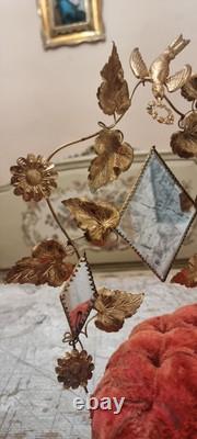 French Antique Napoleon III Mariage globe interior on the base