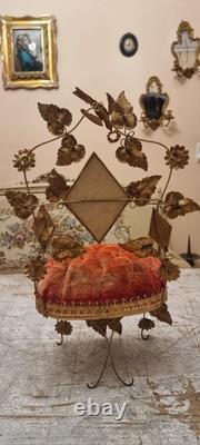 French Antique Napoleon III Mariage globe interior on the base