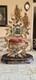 French Antique Napoleon Iii Mariage Globe Interior With Pink Velvet Cushion