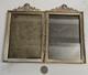 Grand Cadre Photos Ancien, Laiton, Style Empire Fin 19ème Napoleon Iii