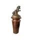 Grand Pot Couvert En Bronze Japon Xix &egrave;me Meiji -35cm Statuette Lion De F&ocirc;