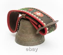 Grande Cloche Bronze Suisse Blondeau La Chaux-de-fonds Bell Antique D. 20cm