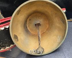 Grande Cloche Bronze Suisse Blondeau La Chaux-de-fonds Bell Antique D. 20cm