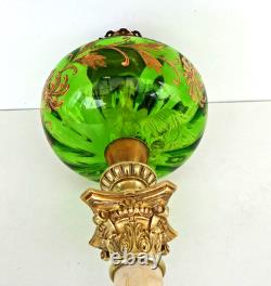 Grande LAMPE à PETROLE Marbre Bronze Chapiteau Corinthien Napoléon III XIXème Grande LAMPE à PETROLE Marbre Bronze Chapiteau Corinthien Napoléon III XIXème