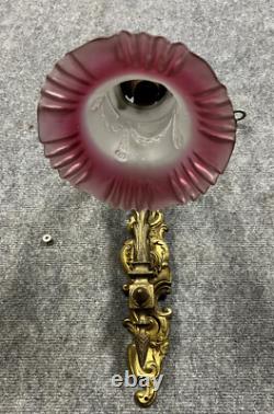 Grande applique époque Napoléon III en bronze doré