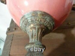 Grands vases Cassolettes Bronze céramique Garniture Cheminée France Napoléon III