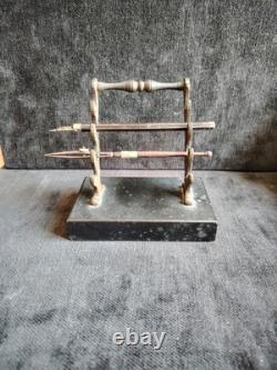 Joli Porte Plumes En Bronze Et Marbre Napoléon III (Vendu Sans Les Plumes)