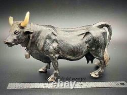 Joli bronze vache fin XIX siècle
