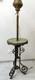 Lampadaire Gueridon De Fumeur Pieds Griffes Bronze Onyx Xix&egrave; Napoleon Iii