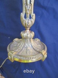 Lamp Napoléon III style, bronze, Flaming Globe circa 1890-1900