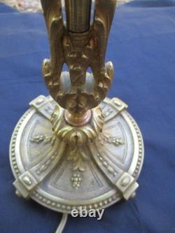 Lamp Napoléon III style, bronze, Flaming Globe circa 1890-1900