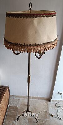 Lampadaire en bronze Napoléon III