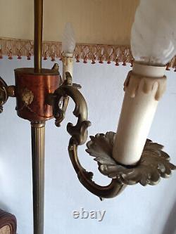 Lampadaire en bronze Napoléon III