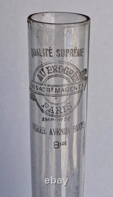 Lampe à pétrole en bronze et émail cloisonné ancien avec sa verrerie