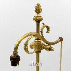 Lampe en bronze doré, Napoléon III, seconde moitié du XIXe siècle ancien