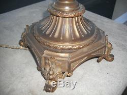 Lampe porcelaine de Sèvres non sign bronze doré et ciselé Louis XVI Napoléon III