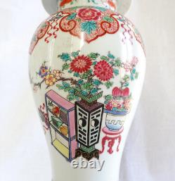 Lampe potiche porcelaine de Chine & bronze doré époque Napoléon III