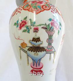Lampe potiche porcelaine de Chine & bronze doré époque Napoléon III