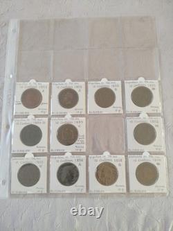 Lot 10 Centimes Napoléon III Bronze