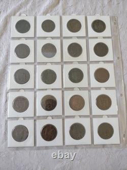 Lot 10 Centimes Napoléon III Bronze