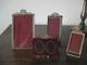 Lot 4 Cadres Porte-photo Anciens Bronze Dor&eacute; Napol&eacute;on Iii Laurier Noeud Louis Xv