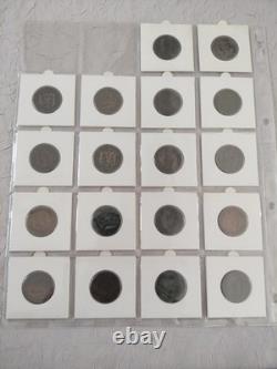 Lot 5 Centimes Napoléon III Bronze