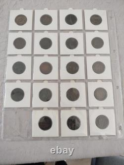 Lot 5 Centimes Napoléon III Bronze