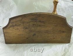 Lot Ou Par Pièce Ancien Bougeoir Lampe Bronze Doré + Console Bois Napoléon III