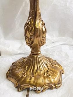 Lot Ou Par Pièce Ancien Bougeoir Lampe Bronze Doré + Console Bois Napoléon III