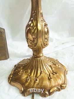 Lot Ou Par Pièce Ancien Bougeoir Lampe Bronze Doré + Console Bois Napoléon III
