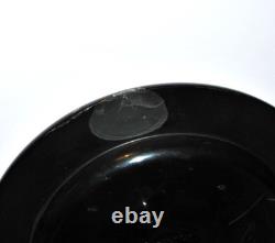 Lot de 2 Cassolettes Napoléon III Socle sellette notaire en marbre noir ancien