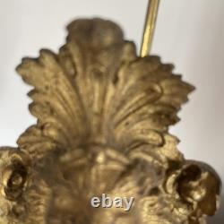 Lot de 4 crochets à rideaux patères Mascaron Louis XV époque Napoléon 3 BE RARE