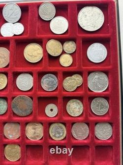 Lot pièces France francs/écu/ francs Napoléon3