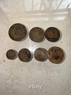 Lot pièces France francs/écu/ francs Napoléon3