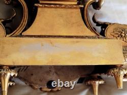 Magnifique Pendule En Bronze Doré Dans Le Gout De Sevres Époque Napoléon III