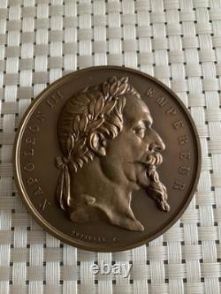 Médaille Gros Module Second Empire NapoleonIII 1857