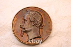Médaille Napoléon III Tribunal Commerce Paris Merley 1865 SPLENDIDE