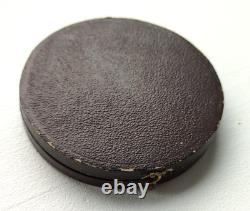 Médaille en bronze Napoléon III Graveur Ponscarme 70 mm 160 g étui d'origine