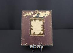 Miniature, portrait d'homme de profil, XIXe siècle