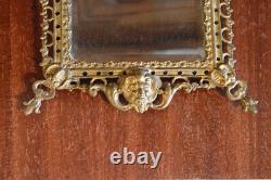 Miroir, encadrement bronze, Napoléon III