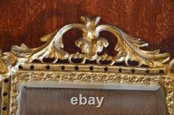 Miroir, encadrement bronze, Napoléon III
