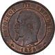 Monnaie, France, Napoleon Iii, 10 Centimes, 1856, Paris, Sup+, Bronze