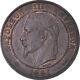 Monnaie, France, Napoleon Iii, 10 Centimes, 1861, Bordeaux, Sup, Bronze